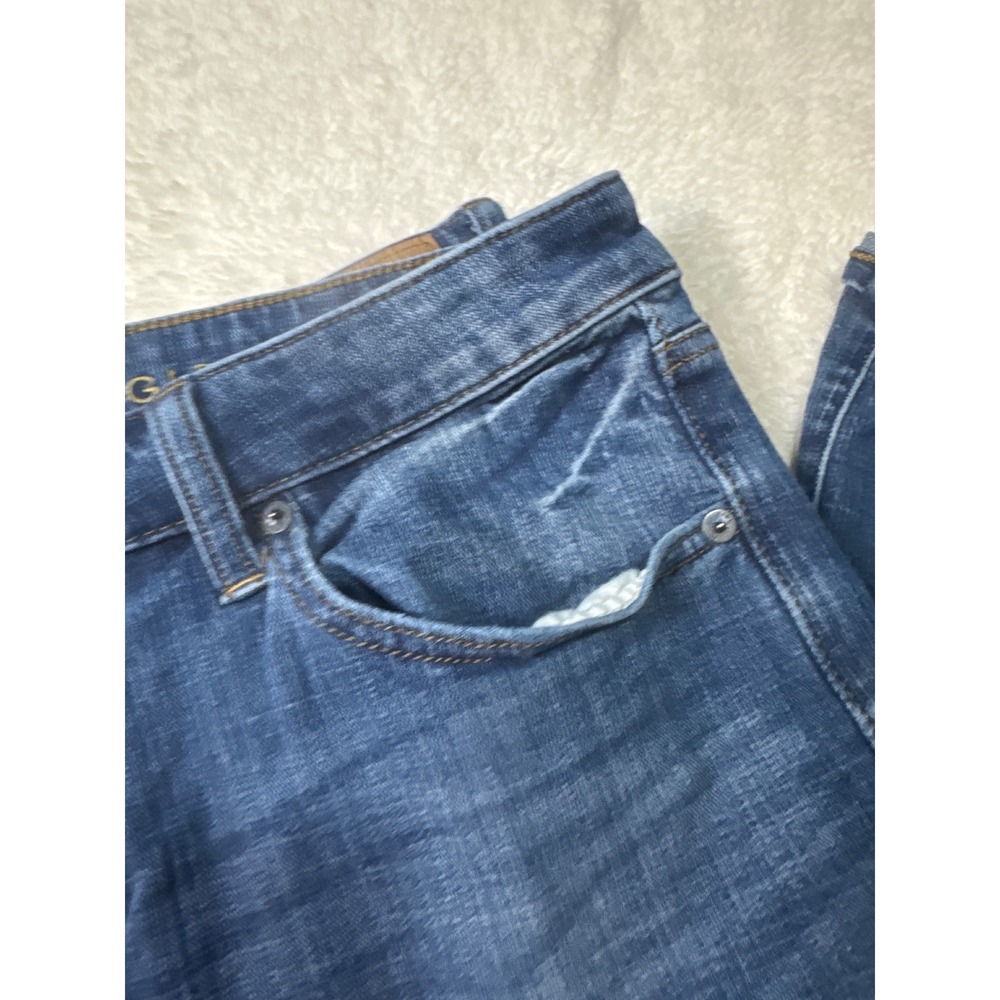 American Eagle Jeans Mens 36x30 Blue Good Flex Straight Leg Denim - Picture 2 of 7